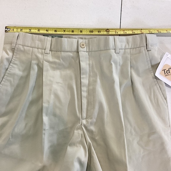 Bert Purlitzer Men’s Shorts New with Tags Khaki Stone Color Size 36 - Picture 12 of 16